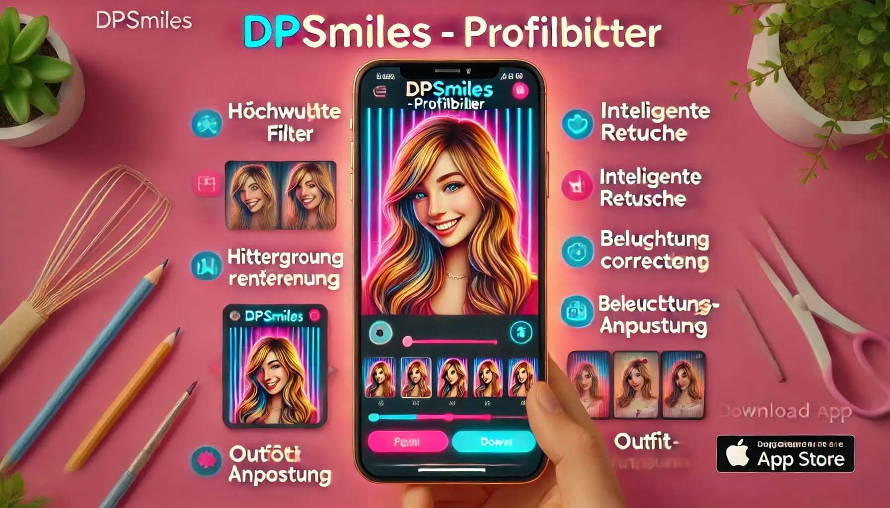 dpsmiles – profilbilder